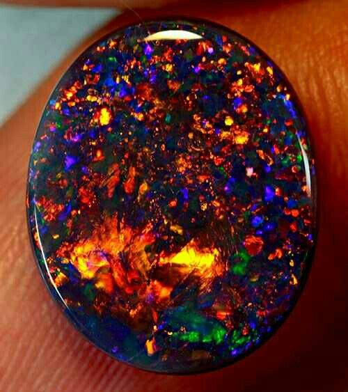 Fire opal reference photograph